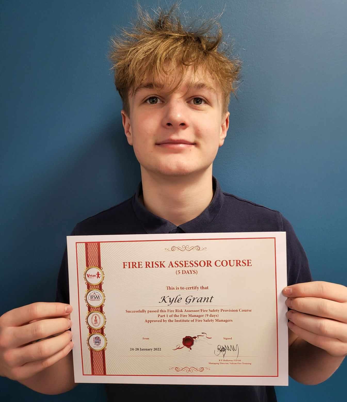 Kyle Grant Fire Risk Assessor