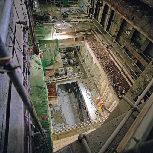 Party Wall Retail Basement