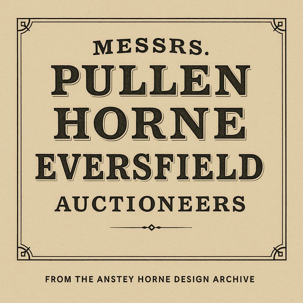 History of Anstey Horne 1860s Logo
