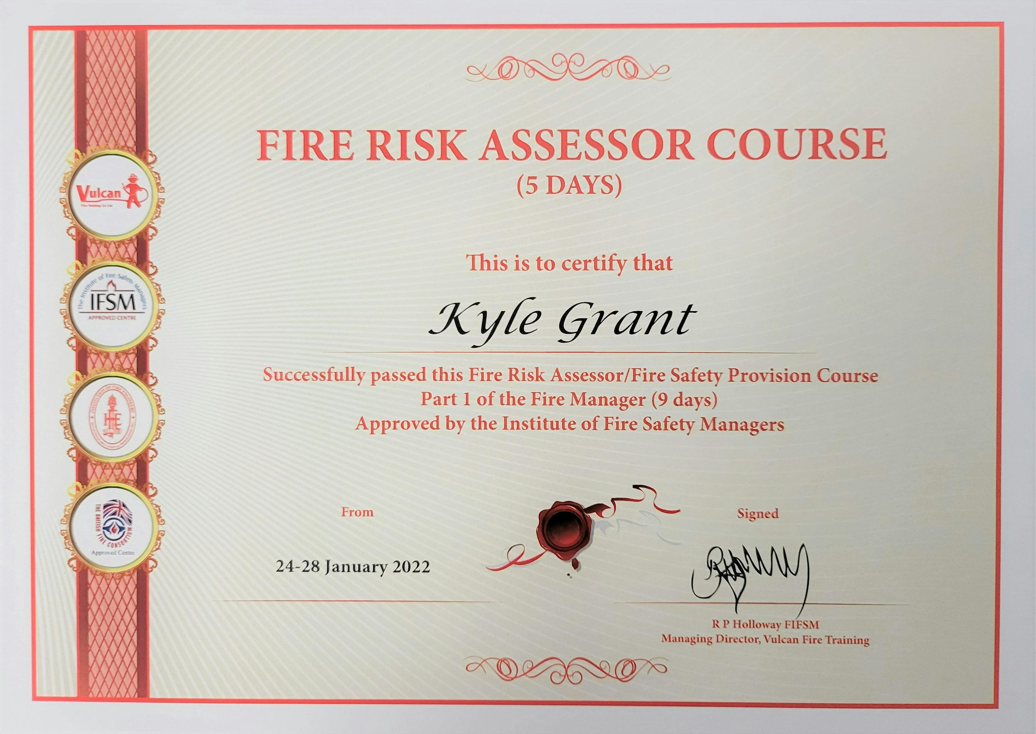 Fire Risk Assessor